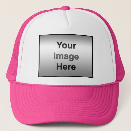Trucker Hat Pink Pet (Voorkant)