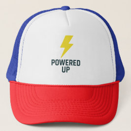 Trucker Hat – POWERED UP for Energy Trucker Pet