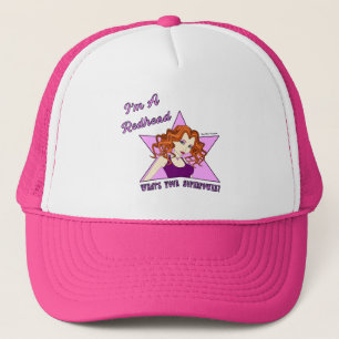 Trucker Hat - Redhead Superpower Pet