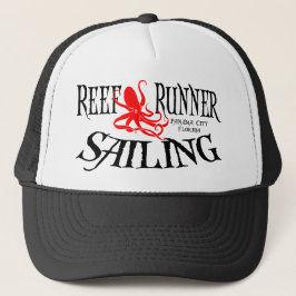 Trucker Hat - Ref Runner Sailing Octopus Trucker Pet