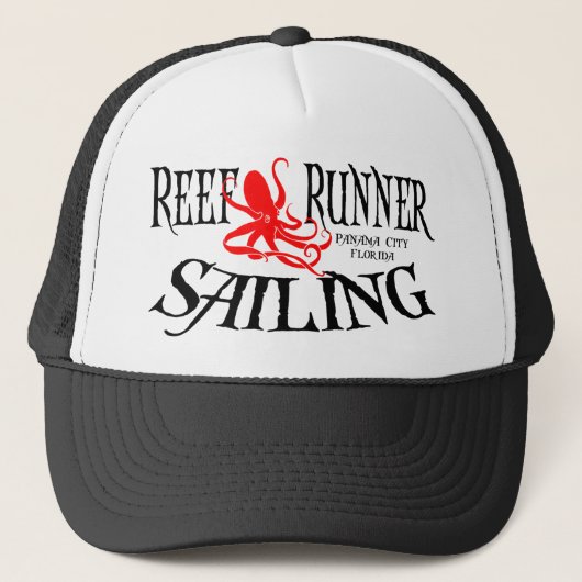 Trucker Hat - Ref Runner Sailing Octopus Trucker Pet (Voorkant)