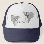 Trucker Hat: Ren ervoor. Trucker Pet (Voorkant)