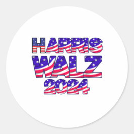 Trucker Hat Ronde Sticker