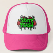 Trucker Hat - Roze Trucker Pet (Voorkant)