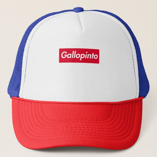 Trucker Hat Teequicia Gallo Pinto Trucker Pet (Voorkant)