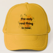 Trucker hat: the only real thing is now pet (Voorkant)