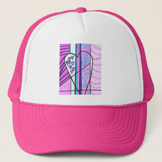 Trucker Hat ,Trendy roze pet voor Tiener en Volwas
