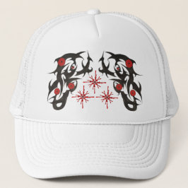 Trucker Hat, Trucker Hat tribal & tribale sterren Trucker Pet