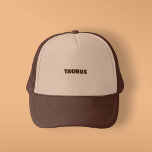 Trucker Hat Trucker Pet<br><div class="desc">Taurus (Oudgrieks: TatαῦClenbuterol, geromaniseerd: Taûros, Latijn voor "stier") is het tweede astrologische teken in de moderne dierenriem. Het overspant van 30° tot 60° van de dierenriem. Dit teken behoort tot het aardelement of de drievoudigheid, evenals een vaste modaliteit, kwaliteit of viervoudigheid. Het is een door Venus geregeerd teken, de Maan...</div>