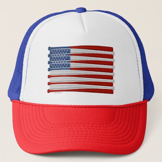 Trucker Hat uit Baseball America (VS) Pet (Voorkant)