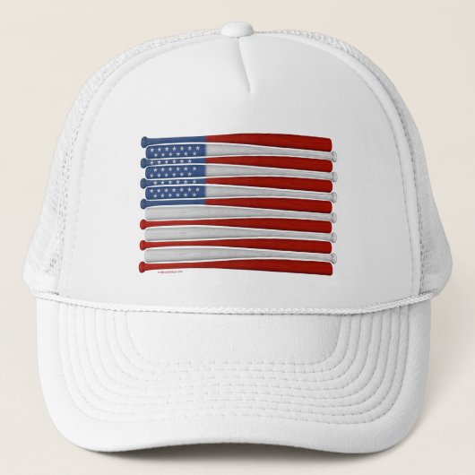 Trucker Hat uit Baseball America (VS) Pet (Voorkant)