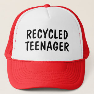 Trucker Hat uit gerecycleerde tiener Pet