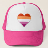 Trucker Hat uit Lesbian pride Trucker Pet (Voorkant)