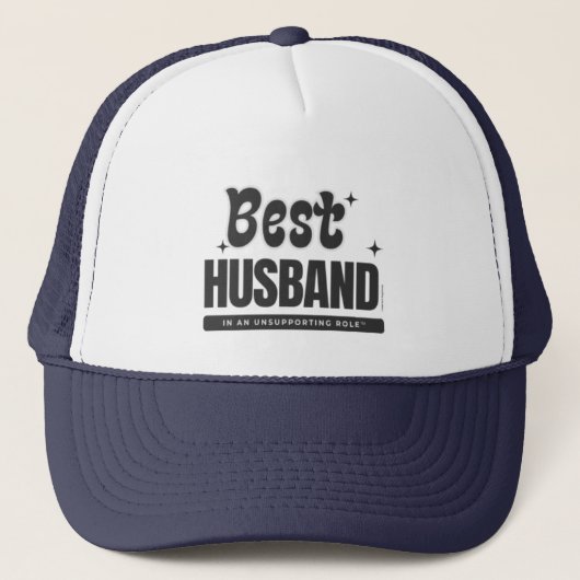 Trucker Hat Unsupporting Role-Husband Trucker Pet (Voorkant)