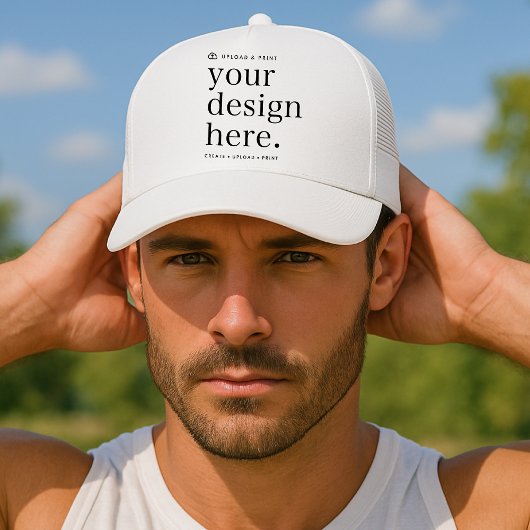 Trucker Hat Uw Ontwerp Upload Trucker Pet