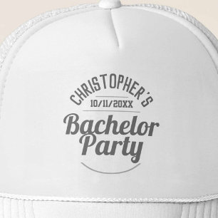 Trucker Hat van de Bachelor Party van man Trucker Pet