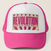 Trucker Hat van de  Pride Revolutie Trucker Pet (Voorkant)