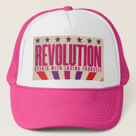 Trucker Hat van de  Pride Revolutie Trucker Pet