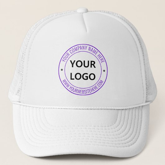 Trucker Hat van de website van je Logo - Promotie Trucker Pet (Voorkant)