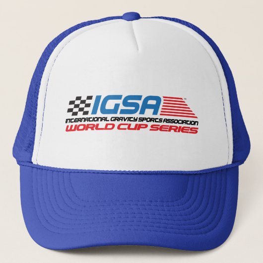 Trucker Hat van de wereldbeker IGSA Trucker Pet (Voorkant)