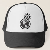 Trucker Hat van World Explosion Logo Pet (Voorkant)