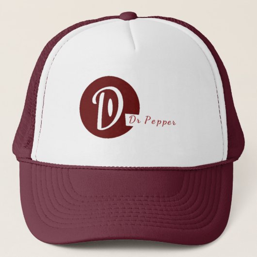 Trucker Hat voor iedereen die van Dr. Pepper houdt Pet (Voorkant)