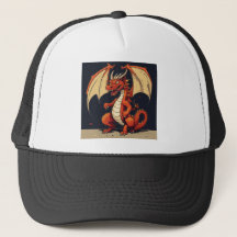 Trucker Hat voor kinderen met Dragon Logo