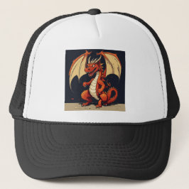 Trucker Hat voor kinderen met Dragon Logo Trucker Pet