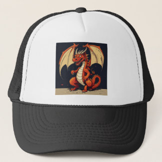 Trucker Hat voor kinderen met Dragon Logo Trucker Pet