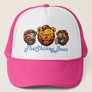 Trucker Hat w/ Logo, Emotes en Stijlvolle tekst Pet