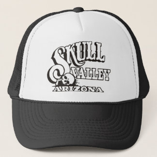 Trucker Hat w/ Skull Valley, Arizona Logo Pet
