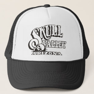 Trucker Hat w/ Skull Valley, Arizona Logo Trucker Pet