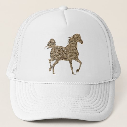 Trucker Hat – Western Cowboy Rodeo Baseball Cap  Trucker Pet (Voorkant)