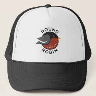 Trucker hat with Round Robin logo Pet