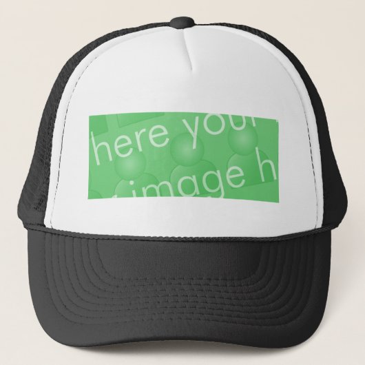 Trucker Hat - Zwart Pet (Voorkant)