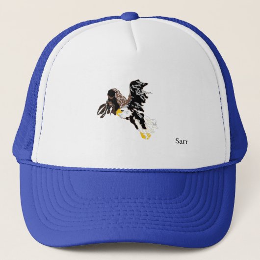 Trucker Hat's: Bald Eagle Trucker Pet (Voorkant)