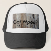 Trucker: "Heb je hout?" Trucker Pet (Voorkant)