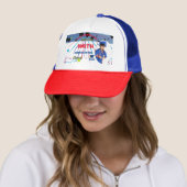 Trucker hoed afstuderen kleuterschool foto en naam trucker pet (In situ)