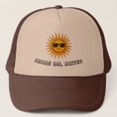 Trucker hoed - Shine op zus Pet (Voorkant)
