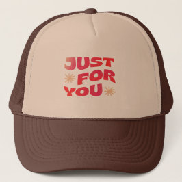Trucker hoed, wit en zwart trucker pet