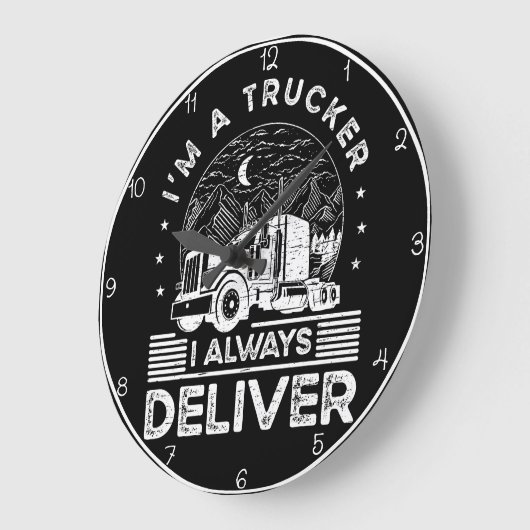 Trucker: Ik lever altijd Grote Klok (Hoek)