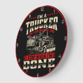 Trucker: Ik stop als ik klaar ben Grote Klok (Hoek)