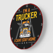 Trucker: Kan niet thuis blijven Grote Klok (Hoek)