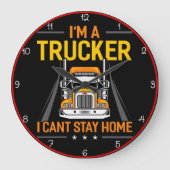 Trucker: Kan niet thuis blijven Grote Klok (Voorkant)