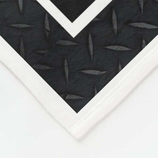 Trucker lader omhoog en hamer omlaag fleece deken (Hoek)