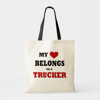 Trucker Love Tote Bag