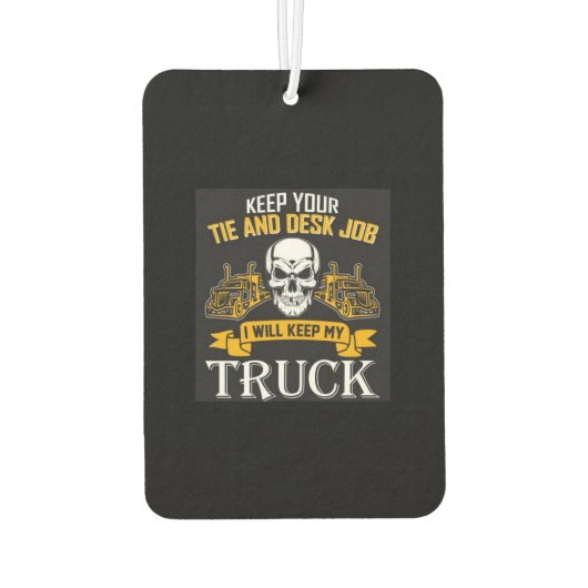 Trucker Luchtverfrisser (Achterkant)