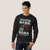 Trucker Nana Like A Normal Nana Just Cooler Trui (Voorkant volledig)
