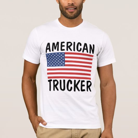 TRUCKER PATRIOTIC T-SHIRTS (Voorkant)