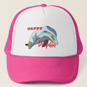 Trucker Pet Happy Dolphin